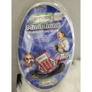 Cyber‎ Gear Mini Phone New in Factory Sealed Housing - with Earset & Microphone
